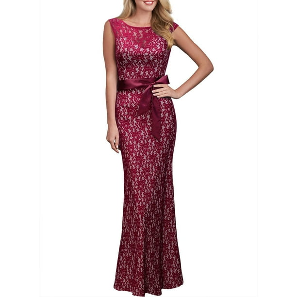 Women Short Maxi Lace Evening Formal Party Cocktail Dress Bridesmaid Prom Gown